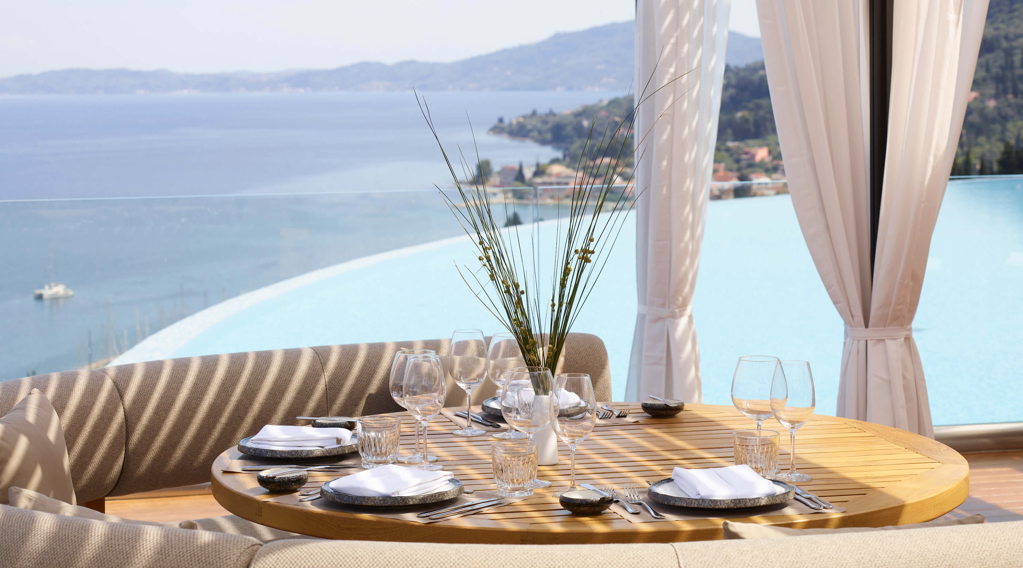 corfu romantic restaurants